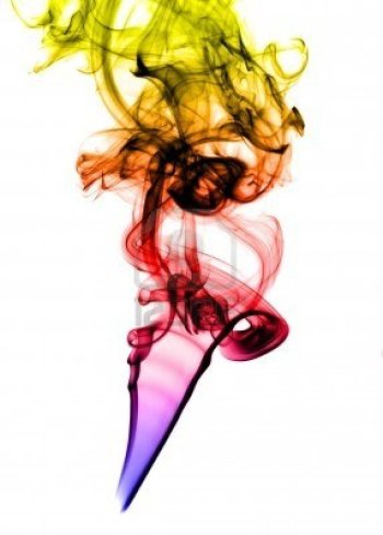 5079566-colored-abstract-smoke-over-white-background